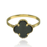 Pierścionek złoty pr.333 koniczyna r14