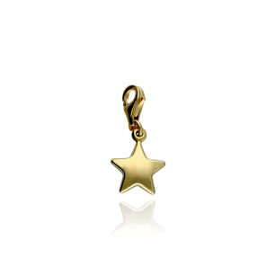 Zawieszka złota pr.585 charms wiszący gwiazda