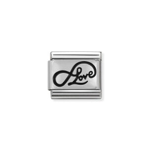 Nomination Link Silver 925 330102-07 Nieskończona miłość
