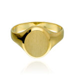 Pierścionek złoty pr.375 sygnet r22