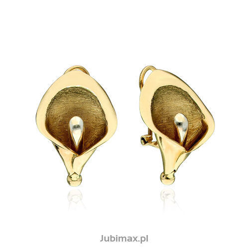 Kolczyki złote pr.333 kalia