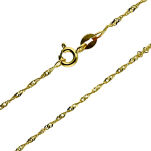 Łańcuszek złoty pr.333 singapur 42 cm - 2