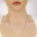 Łańcuszek złoty pr.333 singapur 42 cm - 3